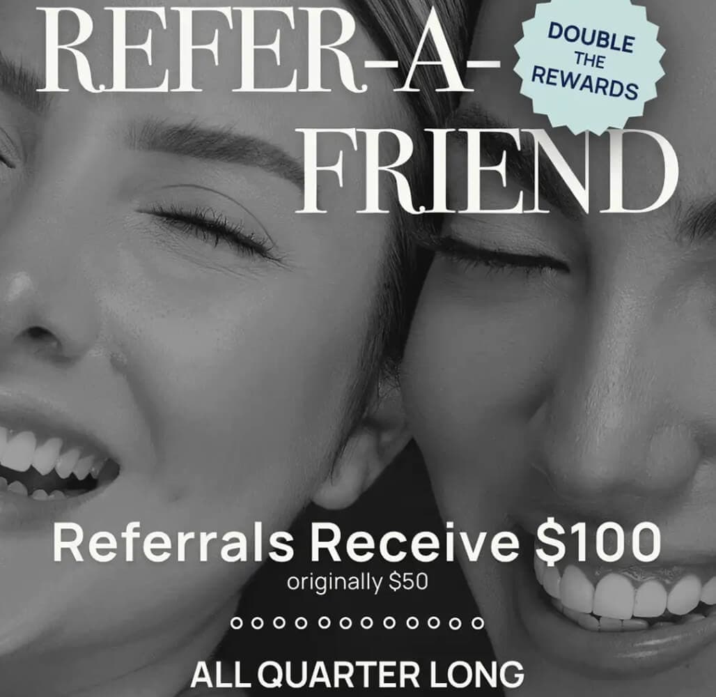 Refer a friend and double the rewards this quarter