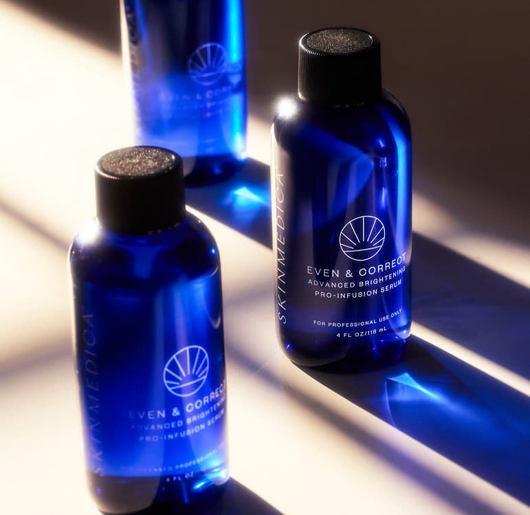 SkinMedica serums used in the DiamondGlow facial