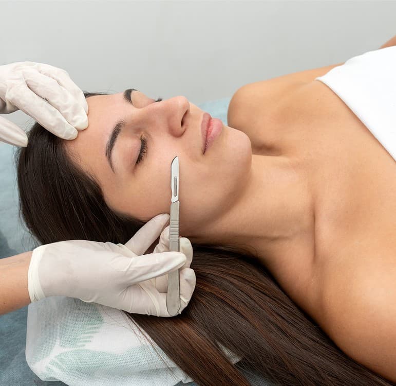 Dermaplaning treatment for the student discount special